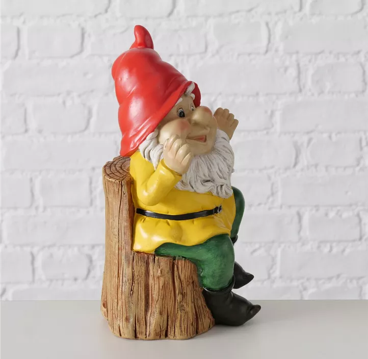 Figur Zwerg Paulino, 2fach sort.