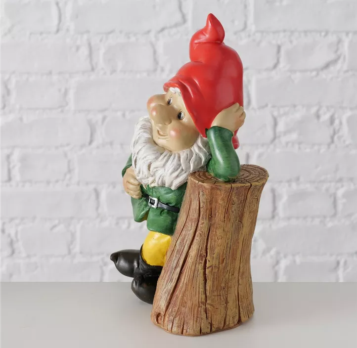 Figur Zwerg Paulino, 2fach sort.