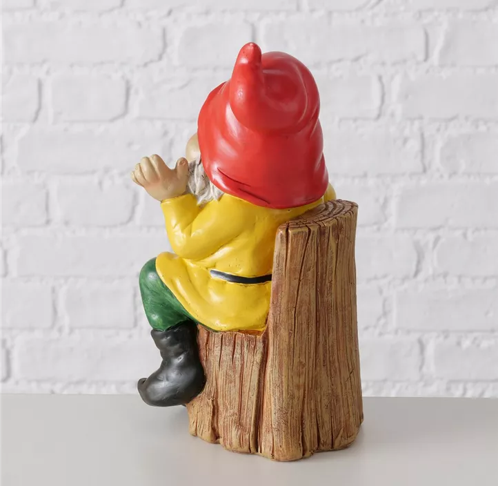Figur Zwerg Paulino, 2fach sort.