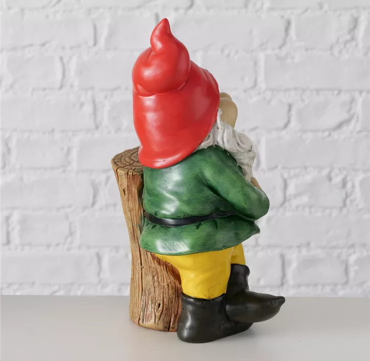 Figur Zwerg Paulino, 2fach sort.