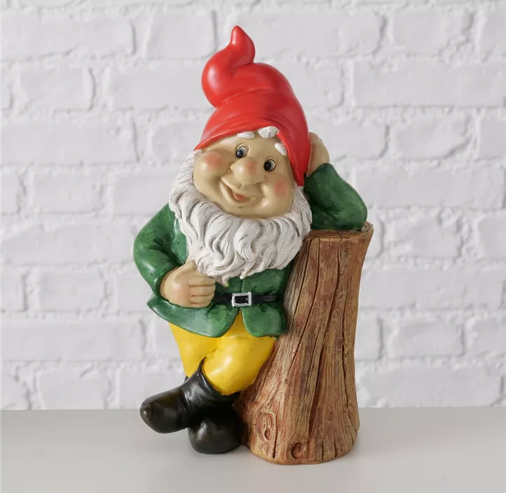 Figur Zwerg Paulino, 2fach sort.