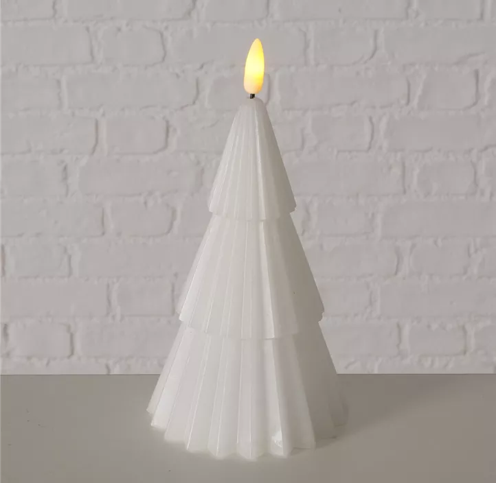 LED-Kerze Tannenbaum, 3sort.
