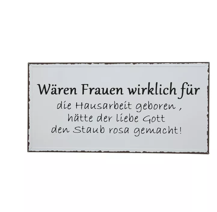 Schild Emma 4 3fach sortiert