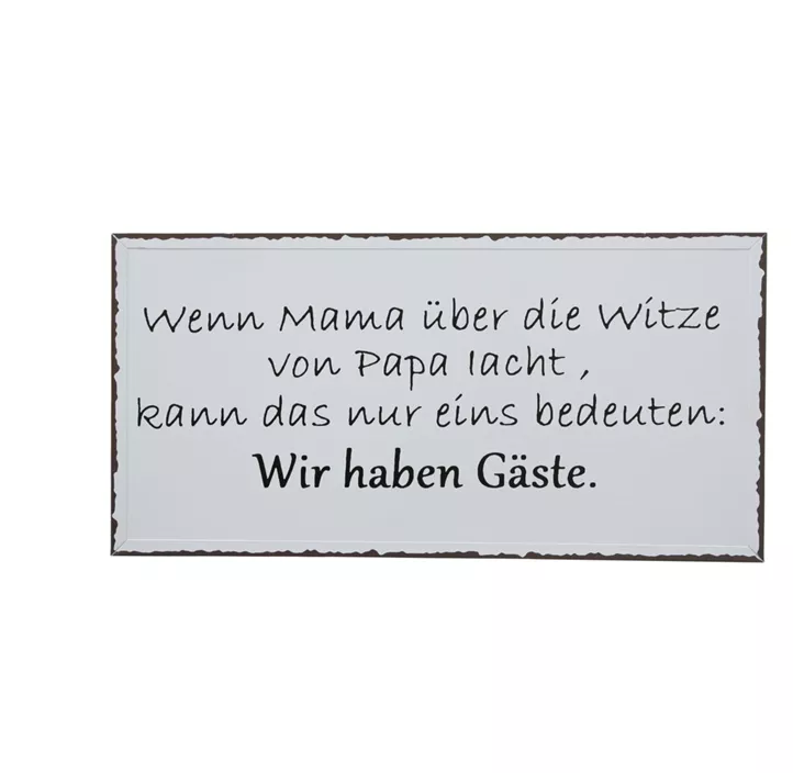 Schild Emma 4 3fach sortiert