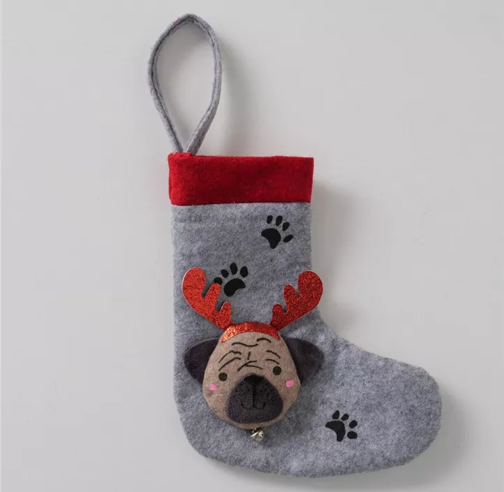Weihnachtssocke Hund Barney