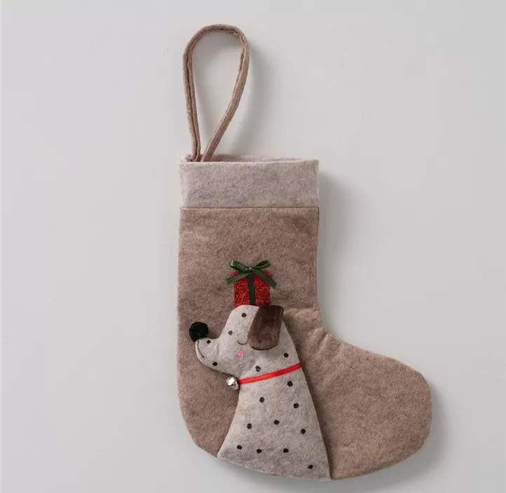 Weihnachtssocke Hund Barney
