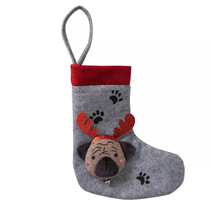 Weihnachtssocke Hund Barney