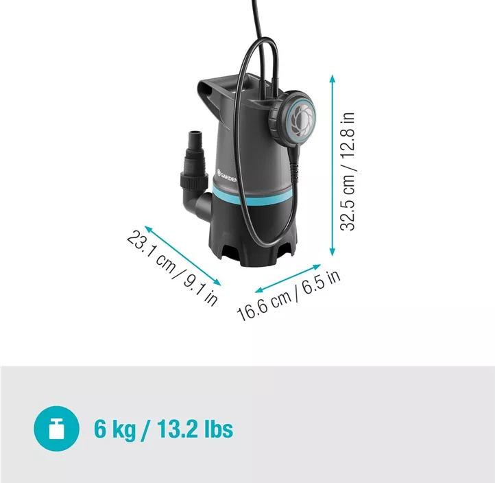 Schmutzwasser-Tauchpumpe 20000 BASIC