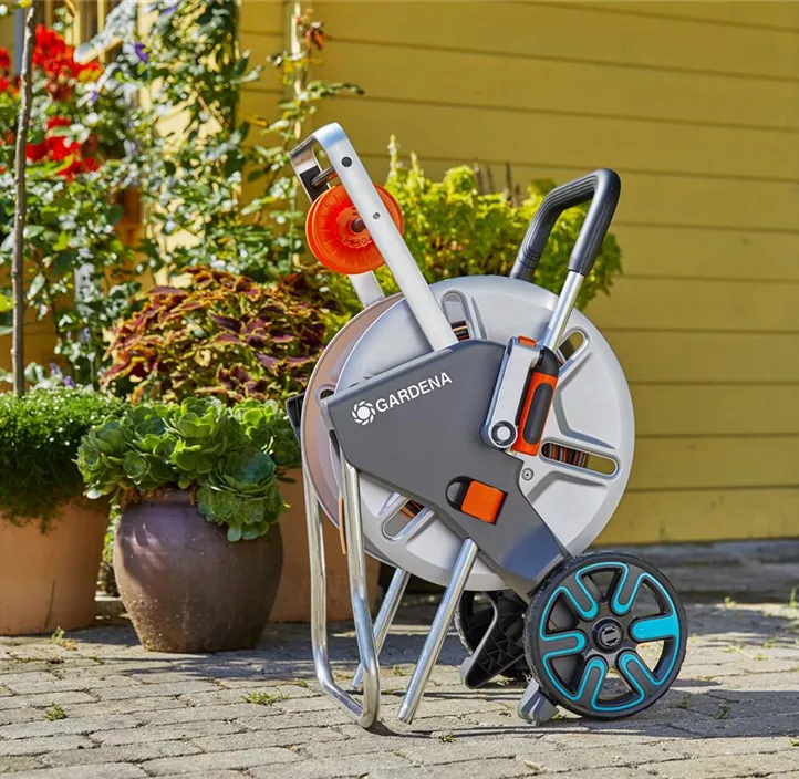 Schlauchwagen CleverRoll M Easy Metall Set