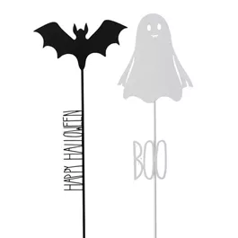 Gartenstab Ghostie Fledermaus-Gespenst