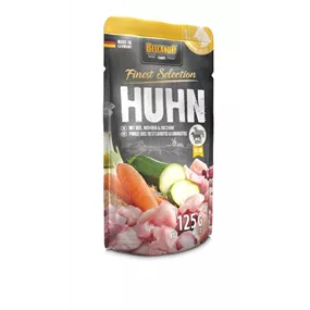Frischebeutel Huhn Reis Zucchini Möhren