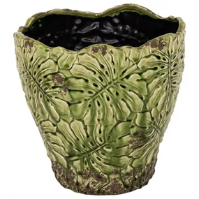Bohemian Leaf Pot
