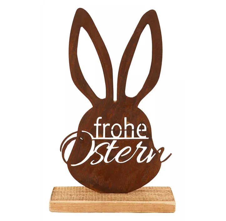 Frohe Ostern auf Fichtenholz