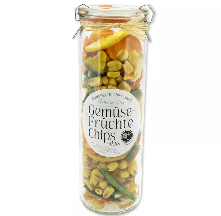 Gemüse Frucht Chips mit Banane