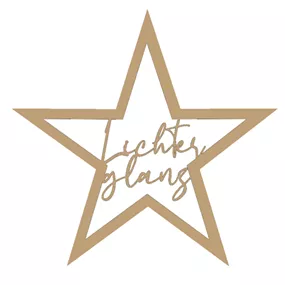 Holzstern 'Lichterglanz'