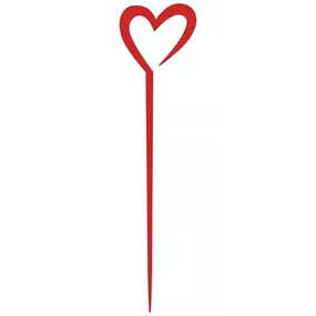 Holzstecker Herz