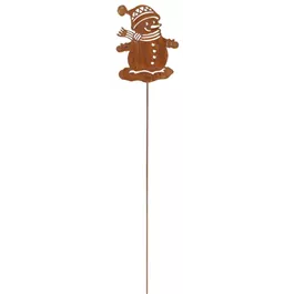 Schneemann Luna auf Stab