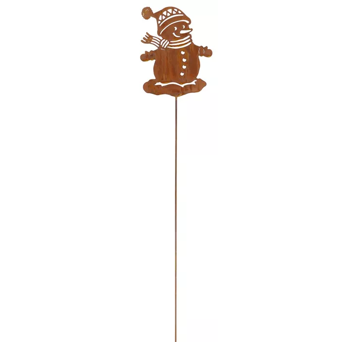 Schneemann Luna auf Stab