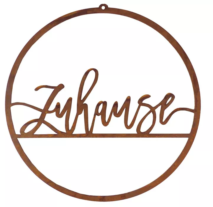 Schild Zuhause