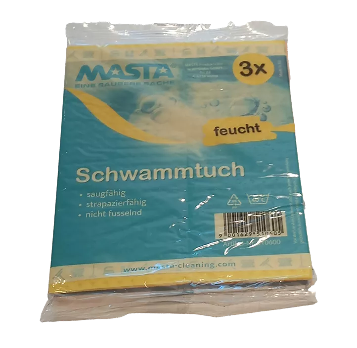 Schwammtuch feucht 3er Packung