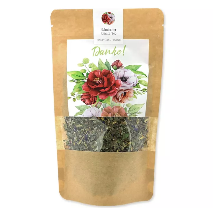 Gute Zeit Kräutertee 'Danke' in der Papiertüte