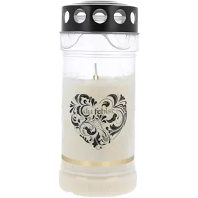 Grablicht Premium 4 Tage Motivlicht Black transparent