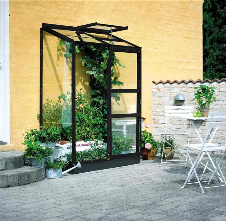 mit 3 mm Blankglas, 69 x 132 x 153 cm