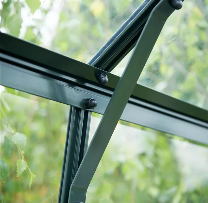 mit 3 mm Sicherheitsglas, 384 x 257 x 151 cm