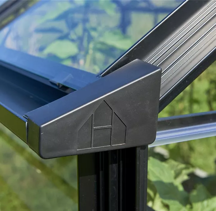 mit 3 mm Sicherheitsglas, 319 x 193 x 196 cm