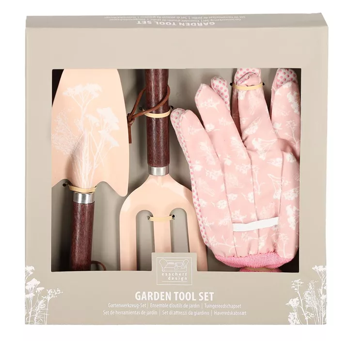 Gartengeräte + Handschuhe