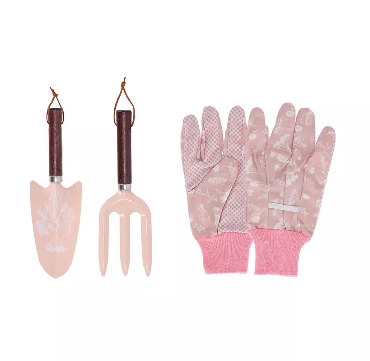 Gartengeräte + Handschuhe