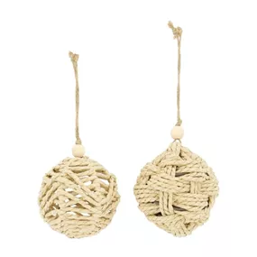 Christbaumkugel Jute Christbaumkugel Jute