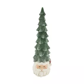 Figur Santa mit Baumhut
