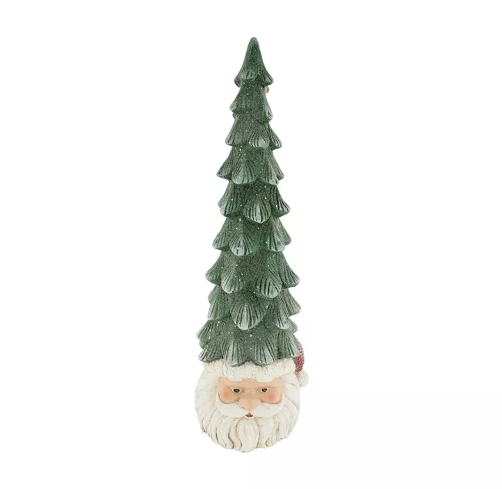 Figur Santa mit Baumhut