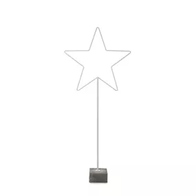 Gartenobjekt Stern auf Betonfuß