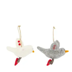 Hänger Vogel mit Herz