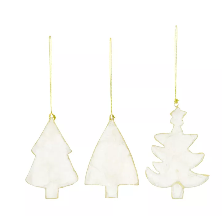 Hänger Weihnachtsbaum Capiz