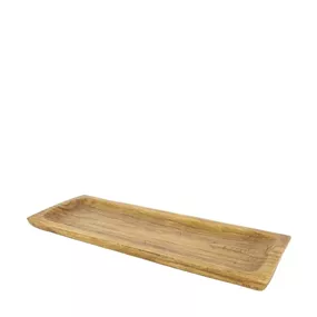 Holzschale länglich