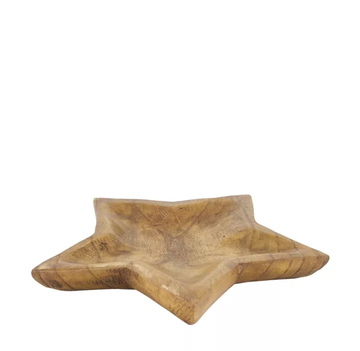 Holzschale Stern
