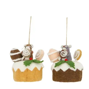 Hänger Maus auf Cupcake