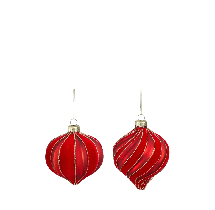 Ornament Zwiebel hängend