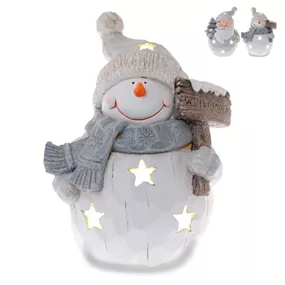 Schneemann mit LED