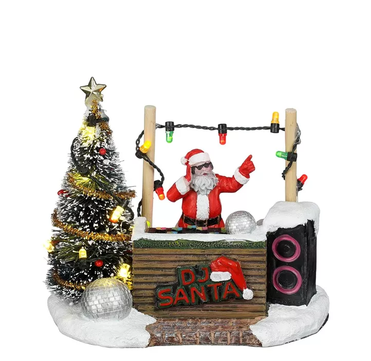 Szene DJ Santa batteriebetr.