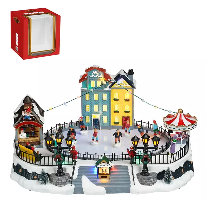 Szene Eislaufbahn + Adapter