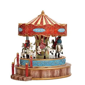 Szene Karussell mit Pferden 