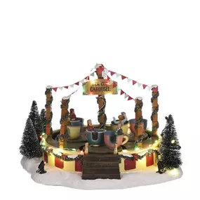 Szene Teetassenkarussell 