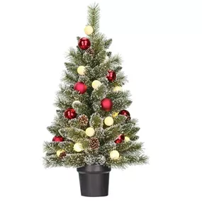 Weihnachtsbaum Kaprun Potted batteriebetr.Timer 20L 90 Tips