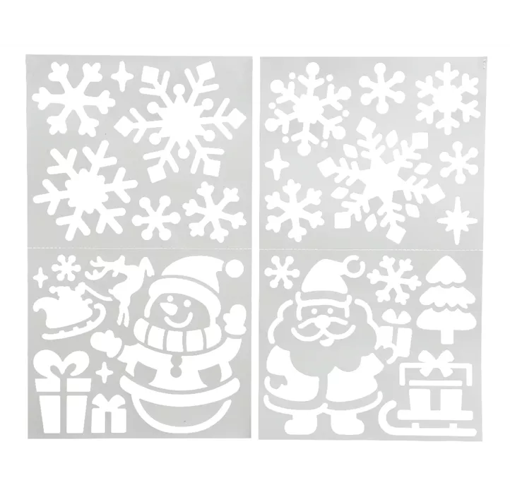 Fenster Schablonen Plastik