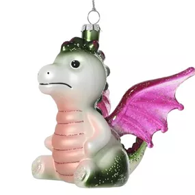 Glasfigur Drache