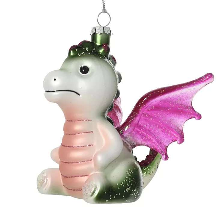 Glasfigur Drache